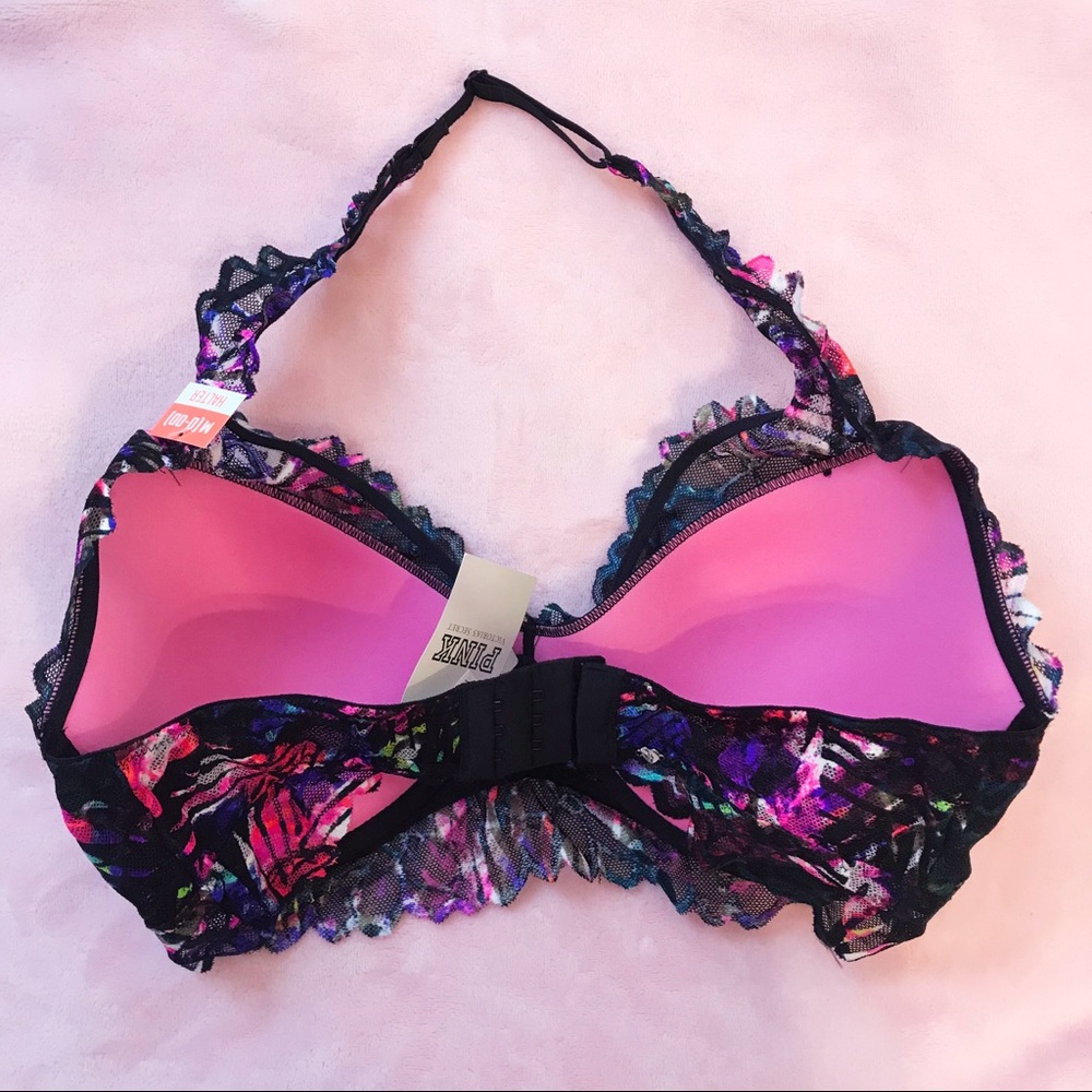 Victoria’s Secret PINK Halter Push Up Bra (M D-DD) - Picture 2 of 2
